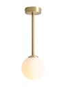 ALDEX PLAFON PINNE SHORT BRASS, 1 x max 40W (1080PL_G40_S)