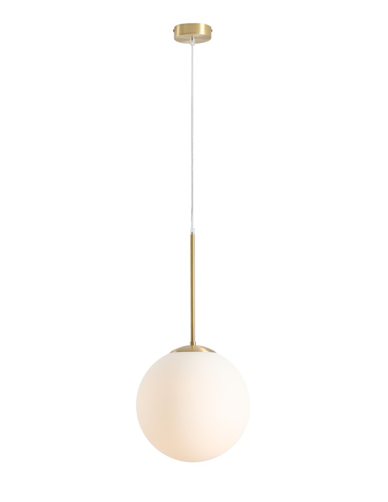 ALDEX LAMPA WISZĄCA BOSSO MEDIUM 30 BRASS, 1x 60W (1087G40)