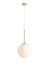 ALDEX LAMPA WISZĄCA BOSSO MEDIUM 30 BRASS, 1x 60W (1087G40)