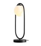 Lampy stołowe nowoczesne - ALDEX LAMPKA BIURKOWA RIVA CZARNY, 1 x max 40W (1086B1) - product 1
