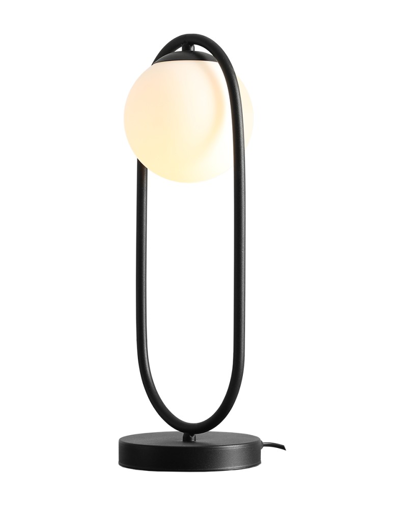 ALDEX LAMPKA BIURKOWA RIVA CZARNY, 1 x max 40W (1086B1)