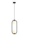 ALDEX LAMPA WISZĄCA RIVA 2 CZARNY, 2 x max 40W (1086H1)