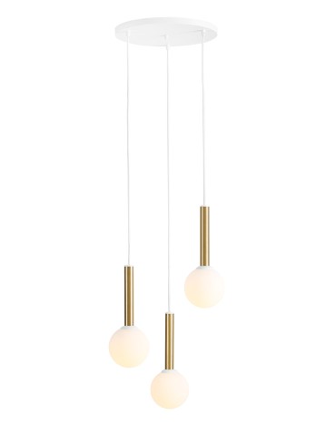 ALDEX LAMPA WISZĄCĄ RINN 3 BIAŁY, 3 x max 40W (1098E)