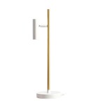 ALDEX LAMPKA BIURKOWA TREVO BIAŁY BRASS, 1 x 35W (1097B40) ALDEX LAMPKA BIURKOWA TREVO BIAŁY BRASS, 1 x 35W (1097B40)