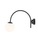 Kinkiety na wysięgniku - ALDEX KINKIET NAVE CZARNY, 1 x 40W (1088C1) - product 1