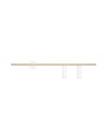 ALDEX KINKIET TREVO 2 BIAŁY BRASS (right), 2 x 35W (1097D40_2)
