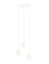 ALDEX LAMPA WISZĄCA BOSSO 3 RING BIAŁY, 3 x max 40W (1087E_R)