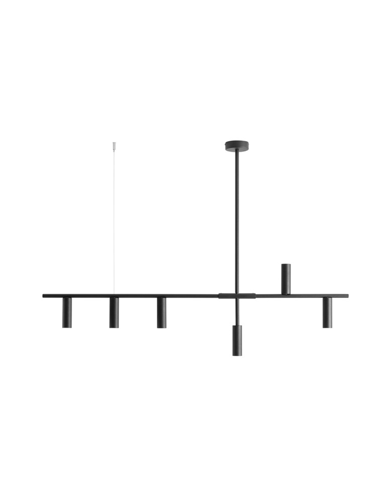 ALDEX LAMPA WISZĄCA TREVO 6 ALL CZARNY, 6 x 35W (1104K1)