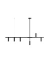 ALDEX LAMPA WISZĄCA TREVO 6 ALL CZARNY, 6 x 35W (1104K1)