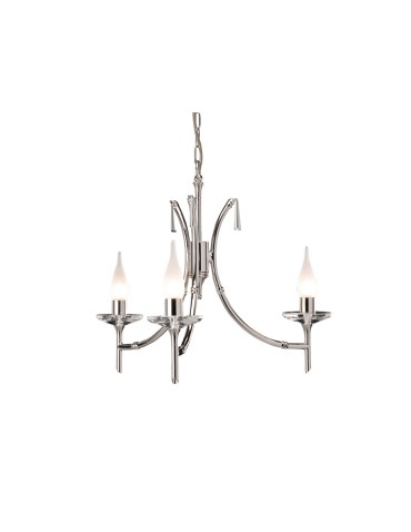 Elstead Lighting Wisząca BRIGHTWELL 3x40W G9 BR3 NICKEL