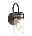 Kinkiety - Kichler BRINLEY 1x100W E27 KL/BRINLEY1 Kinkiet - product 1