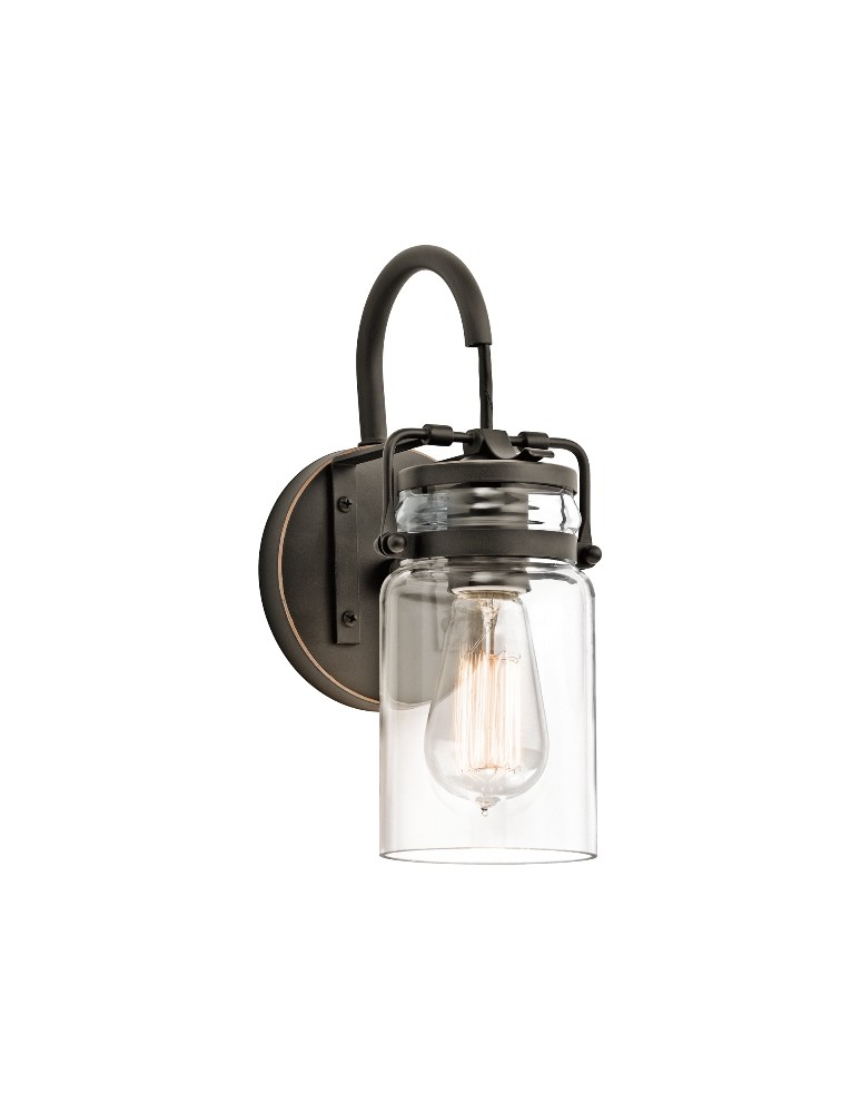 Kinkiety - Kichler BRINLEY 1x100W E27 KL/BRINLEY1 Kinkiet - produkt kolory-swiatla.pl 1