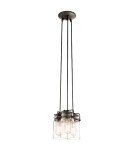 Lampy wiszące - Kichler BRINLEY 3x100W E27 KL/BRINLEY3 Wisząca - produkt 1