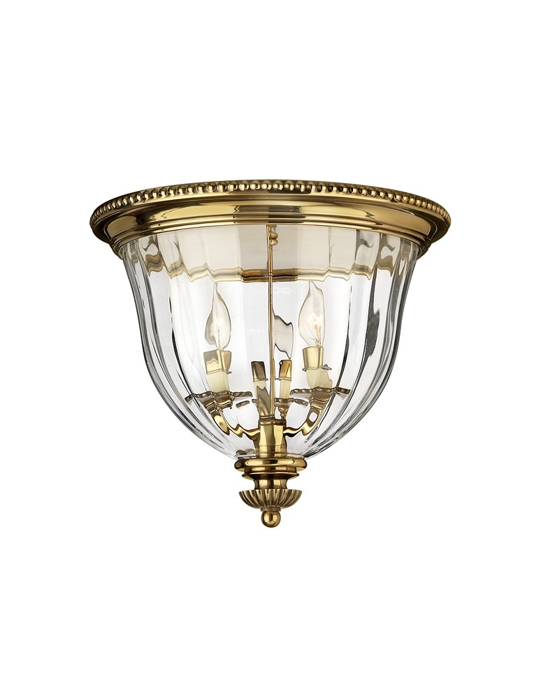 Lampy sufitowe - Hinkley CAMBRIDGE 3x60W E14 HK/CAMBRIDGE/F/B Plafon - produkt kolory-swiatla.pl 1