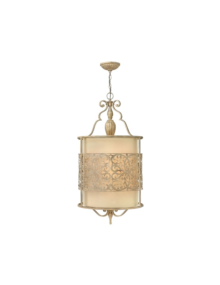 Lampy w stylu prowansalskim - Hinkley CARABEL 4x60W E14 HK/CARABEL/P/C Wisząca - produkt kolory-swiatla.pl 1