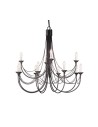 Elstead Lighting Interior Wisząca CARISBROOKE 12x60W E14 CB12 BLACK