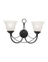 Elstead Lighting Interior Kinkiet CARISBROOKE 2x60W E14 CB2 BLACK