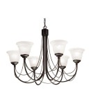 Żyrandole - Elstead Lighting Interior Wisząca CARISBROOKE 6x60W E14 CB6 BLACK - product 1