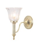 Kinkiety - Elstead Lighting Interior Kinkiet ŁAZIENKOWY CAROLL1 1x40W G9  BATH/CARROLL1 PB - produkt 1