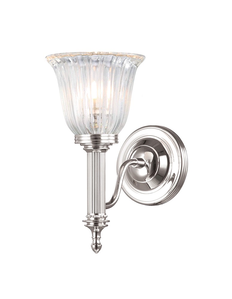 Kinkiety - Elstead Lighting Interior Kinkiet ŁAZIENKOWY CAROLL1 1x40W G9 BATH/CARROLL1 PN - produkt kolory-swiatla.pl 1