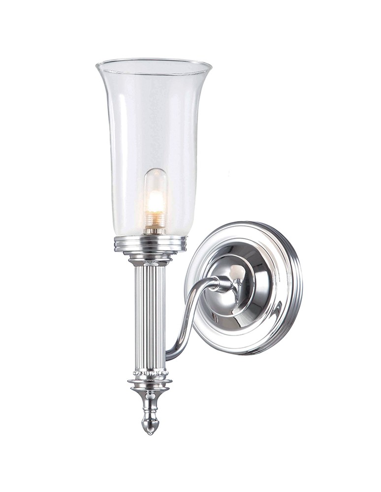 Kinkiety - Elstead Lighting Interior Kinkiet ŁAZIENKOWY CAROLL2 1x40W G9 BATH/CARROLL2 PC - produkt kolory-swiatla.pl 1