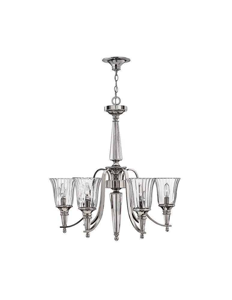 Żyrandole - Hinkley CHANDON 6x60W E14 HK/CHANDON6 Wisząca - produkt kolory-swiatla.pl 1