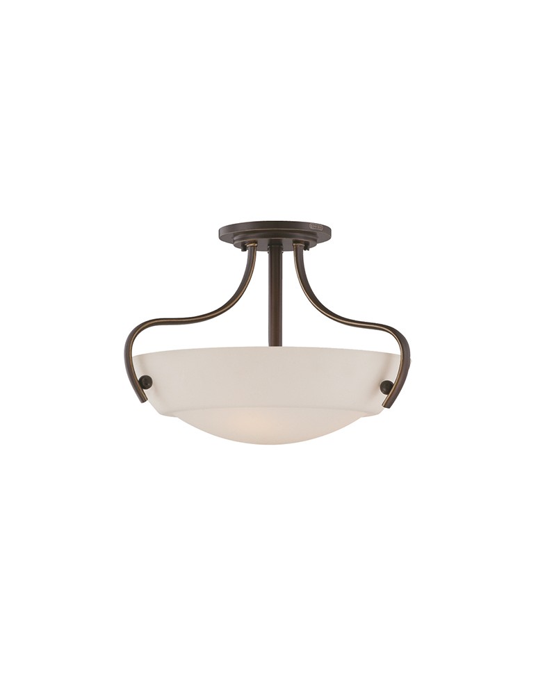 Lampy sufitowe retro - Quoizel CHANTILLY 3x100W E27 QZ/CHANTILLY/SF3 Sufitowa - produkt kolory-swiatla.pl 1