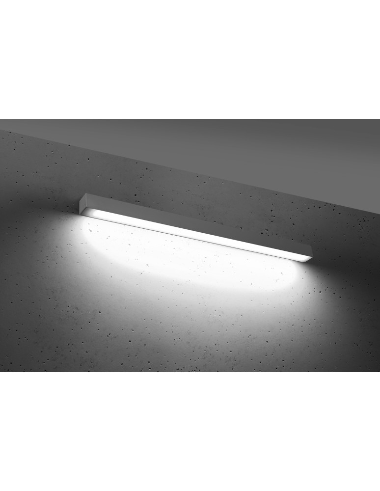 THORO Kinkiet PINNE 90 szary 4000K 1xLED TH.058 THORO Kinkiet PINNE 90 szary 4000K 1xLED TH.058