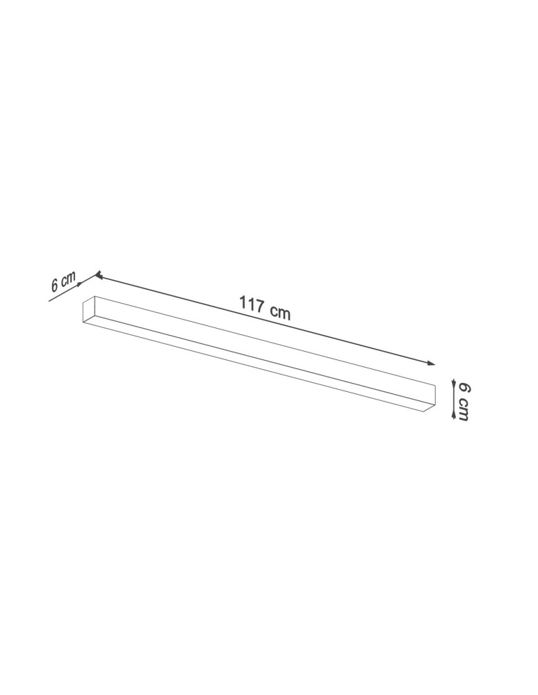 THORO Kinkiet PINNE 117 biały 3000K 1xLED TH.071 THORO Kinkiet PINNE 117 biały 3000K 1xLED TH.071