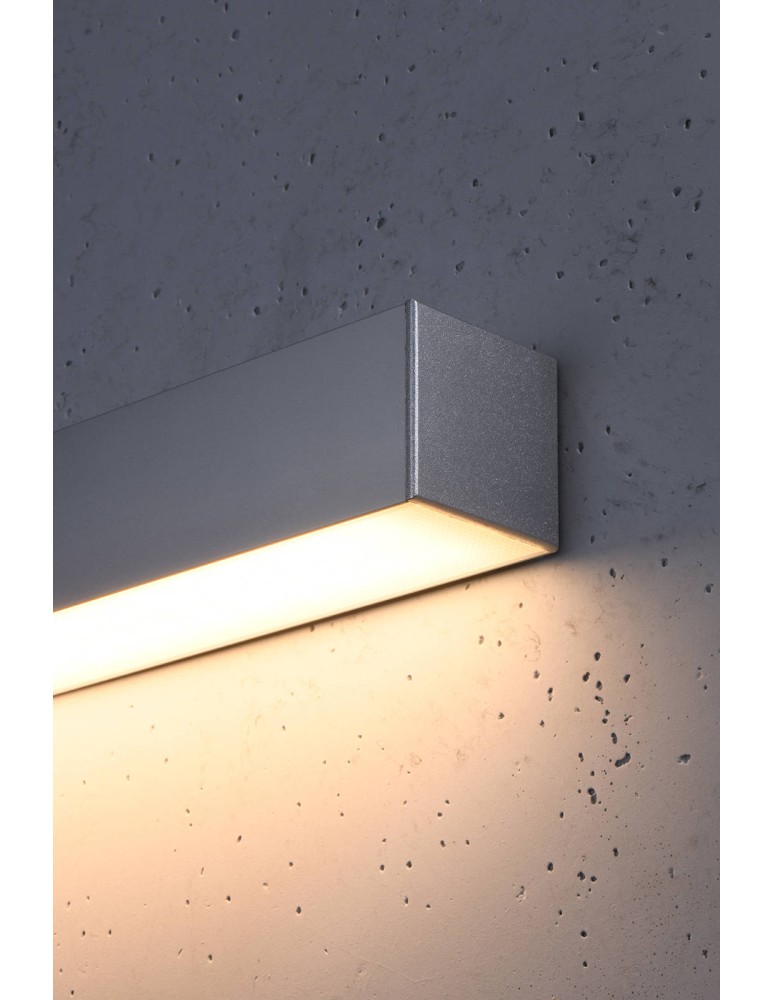 THORO Kinkiet PINNE 117 szary 3000K 1xLED TH.073 THORO Kinkiet PINNE 117 szary 3000K 1xLED TH.073