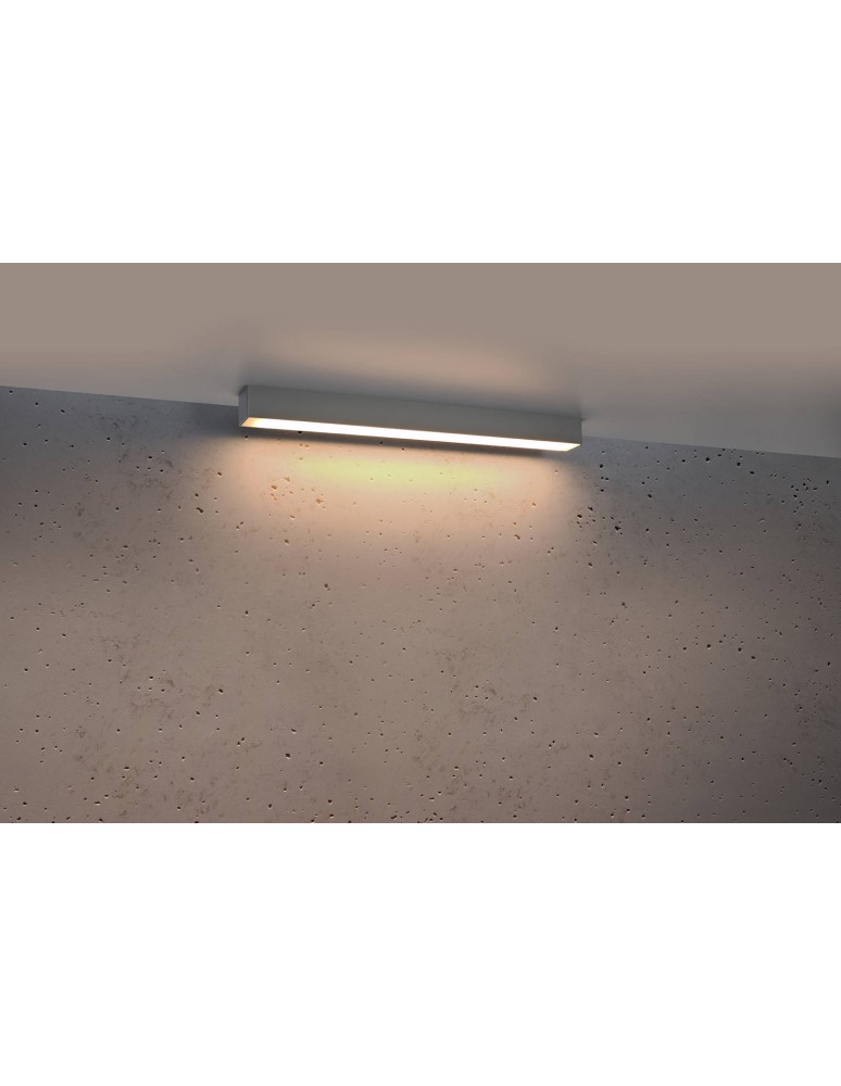 THORO Plafon PINNE 67 szary 3000K 1xLED TH.043 THORO Plafon PINNE 67 szary 3000K 1xLED TH.043