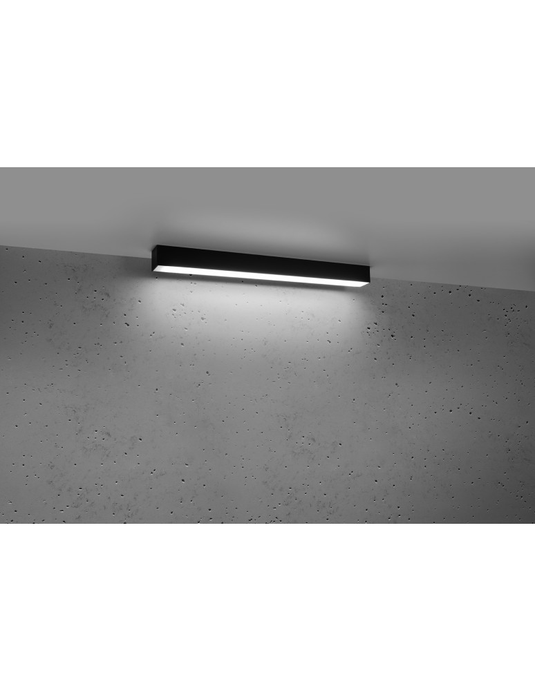 THORO Plafon PINNE 67 czarny 4000K 1xLED TH.045 THORO Plafon PINNE 67 czarny 4000K 1xLED TH.045