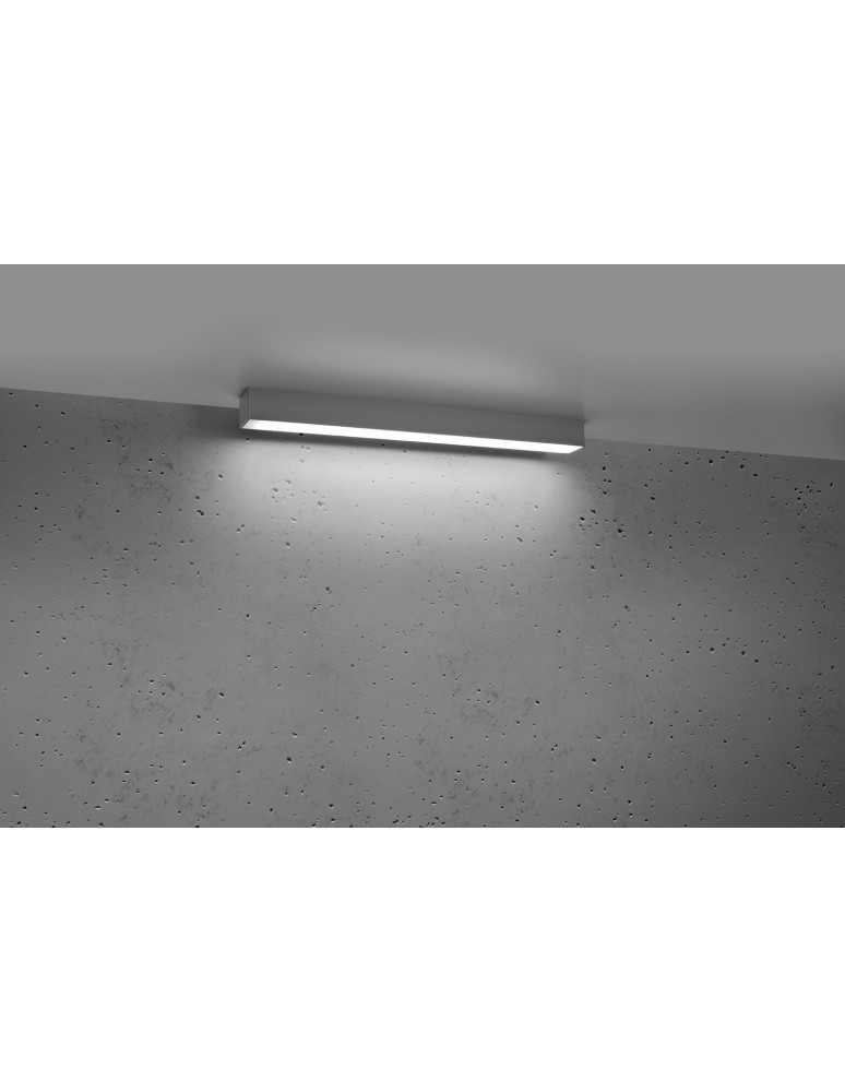 THORO Plafon PINNE 67 szary 4000K 1xLED TH.046 THORO Plafon PINNE 67 szary 4000K 1xLED TH.046