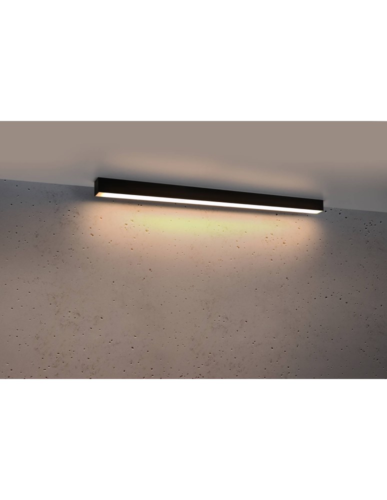 THORO Plafon PINNE 90 czarny 3000K 1xLED TH.060 THORO Plafon PINNE 90 czarny 3000K 1xLED TH.060