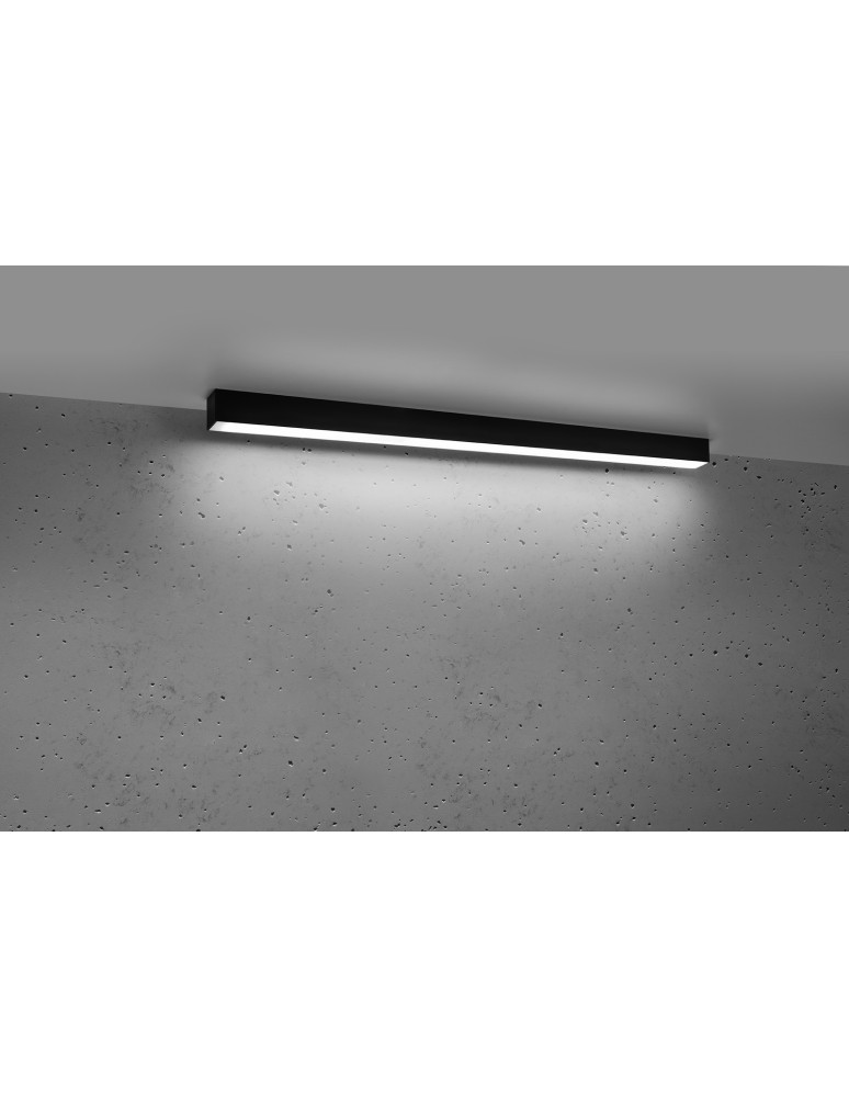 THORO Plafon PINNE 90 czarny 4000K 1xLED TH.063 THORO Plafon PINNE 90 czarny 4000K 1xLED TH.063