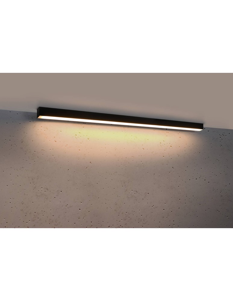 THORO Plafon PINNE 117 czarny 3000K 1xLED TH.078 THORO Plafon PINNE 117 czarny 3000K 1xLED TH.078