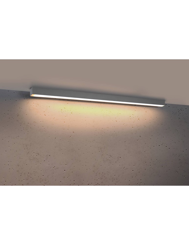 THORO Plafon PINNE 117 szary 3000K 1xLED TH.079 THORO Plafon PINNE 117 szary 3000K 1xLED TH.079