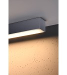 THORO Plafon PINNE 117 szary 3000K 1xLED TH.079 THORO Plafon PINNE 117 szary 3000K 1xLED TH.079