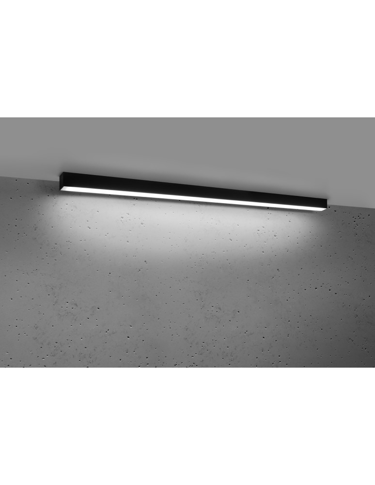 THORO Plafon PINNE 117 czarny 4000K 1xLED TH.081 THORO Plafon PINNE 117 czarny 4000K 1xLED TH.081
