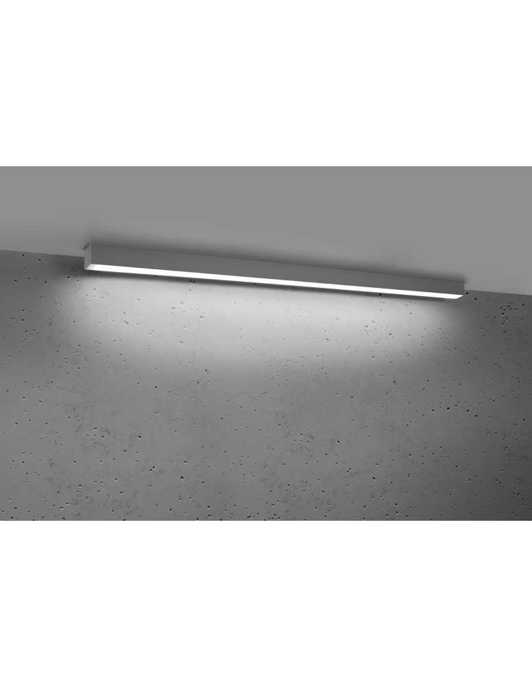 THORO Plafon PINNE 117 szary 4000K 1xLED TH.082 THORO Plafon PINNE 117 szary 4000K 1xLED TH.082