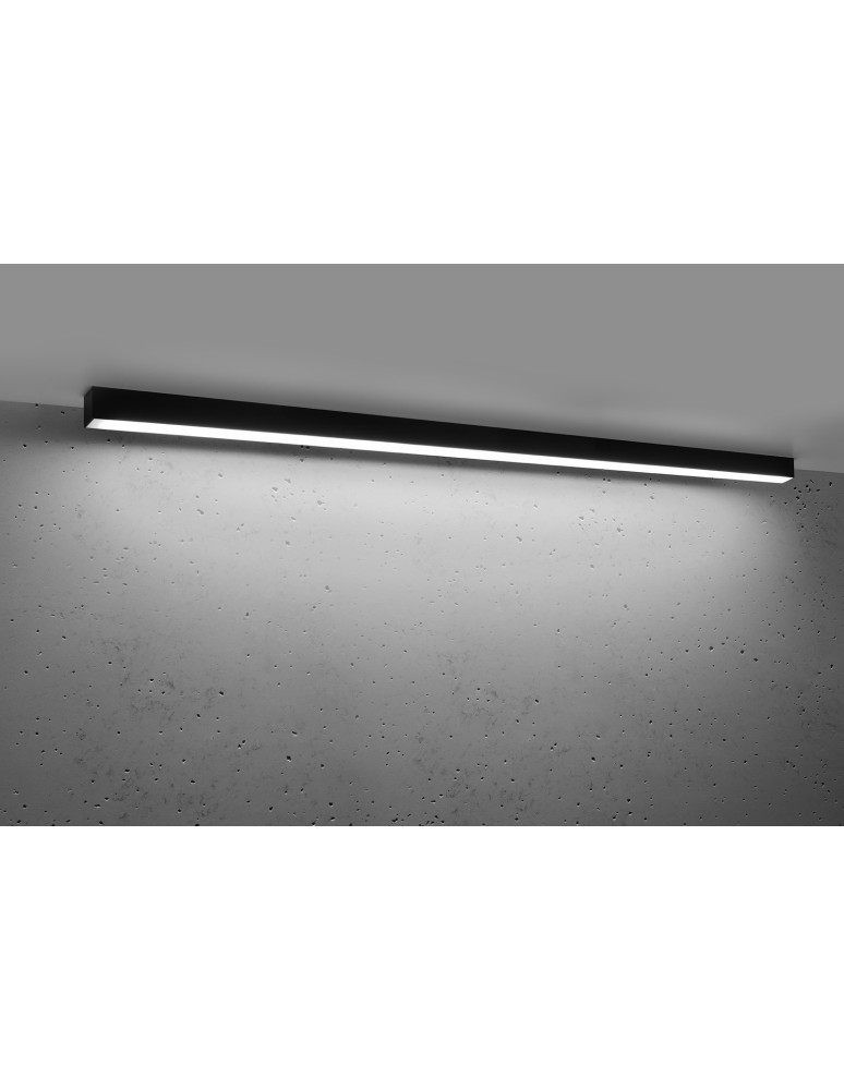 THORO Plafon PINNE 150 czarny 4000K 1xLED TH.099 THORO Plafon PINNE 150 czarny 4000K 1xLED TH.099
