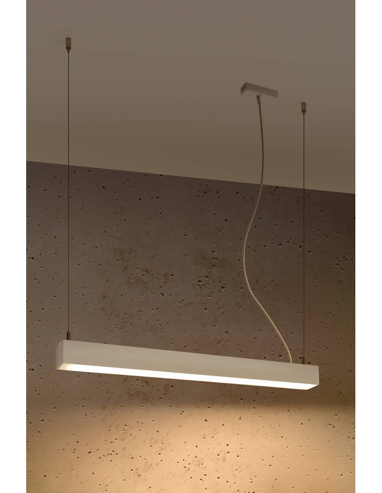THORO Lampa wisząca PINNE 67 biała 3000K 1xLED TH.029 THORO Lampa wisząca PINNE 67 biała 3000K 1xLED TH.029