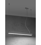 THORO Lampa wisząca PINNE 67 szara 4000K 1xLED TH.034 THORO Lampa wisząca PINNE 67 szara 4000K 1xLED TH.034
