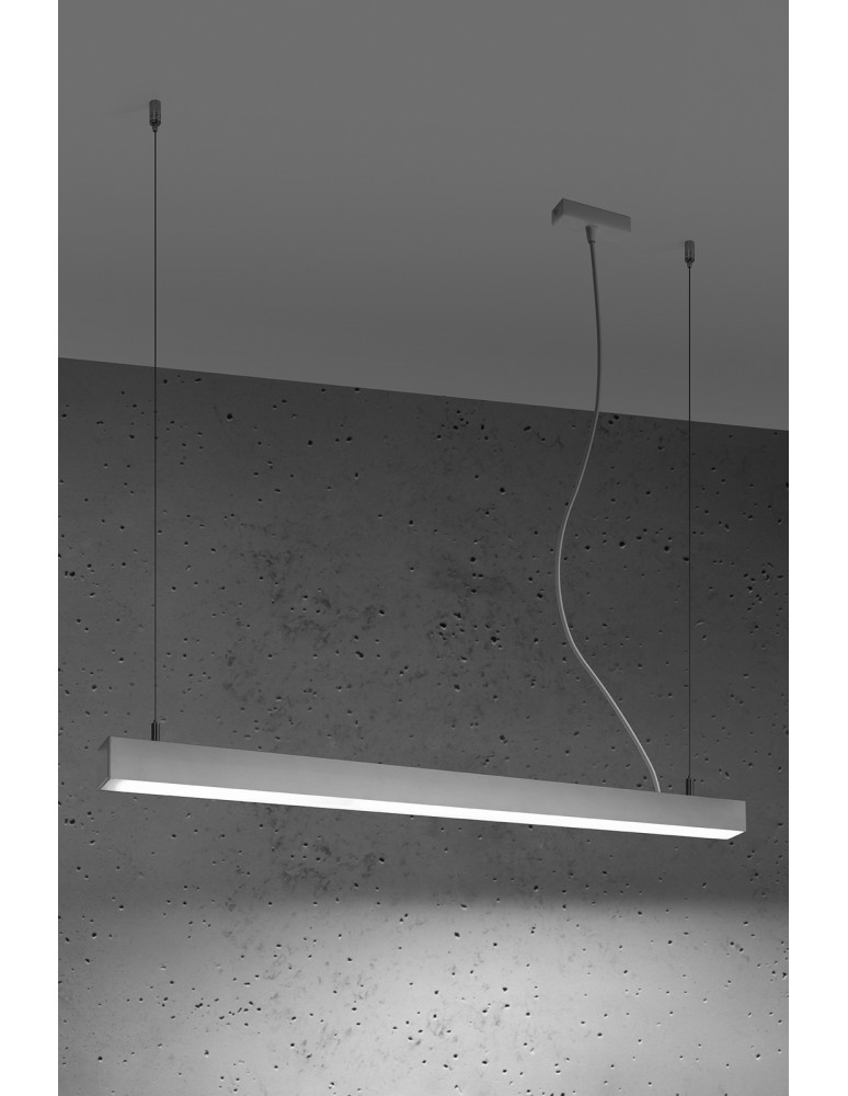 THORO Lampa wisząca PINNE 90 biała 4000K 1xLED TH.050 THORO Lampa wisząca PINNE 90 biała 4000K 1xLED TH.050