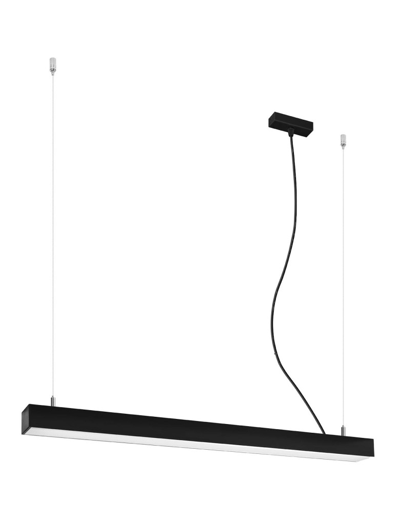 THORO Lampa wisząca PINNE 90 czarna 4000K 1xLED TH.051