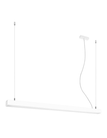 THORO Lampa wisząca PINNE 117 biała 3000K 1xLED TH.065