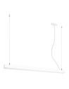 THORO Lampa wisząca PINNE 117 biała 3000K 1xLED TH.065