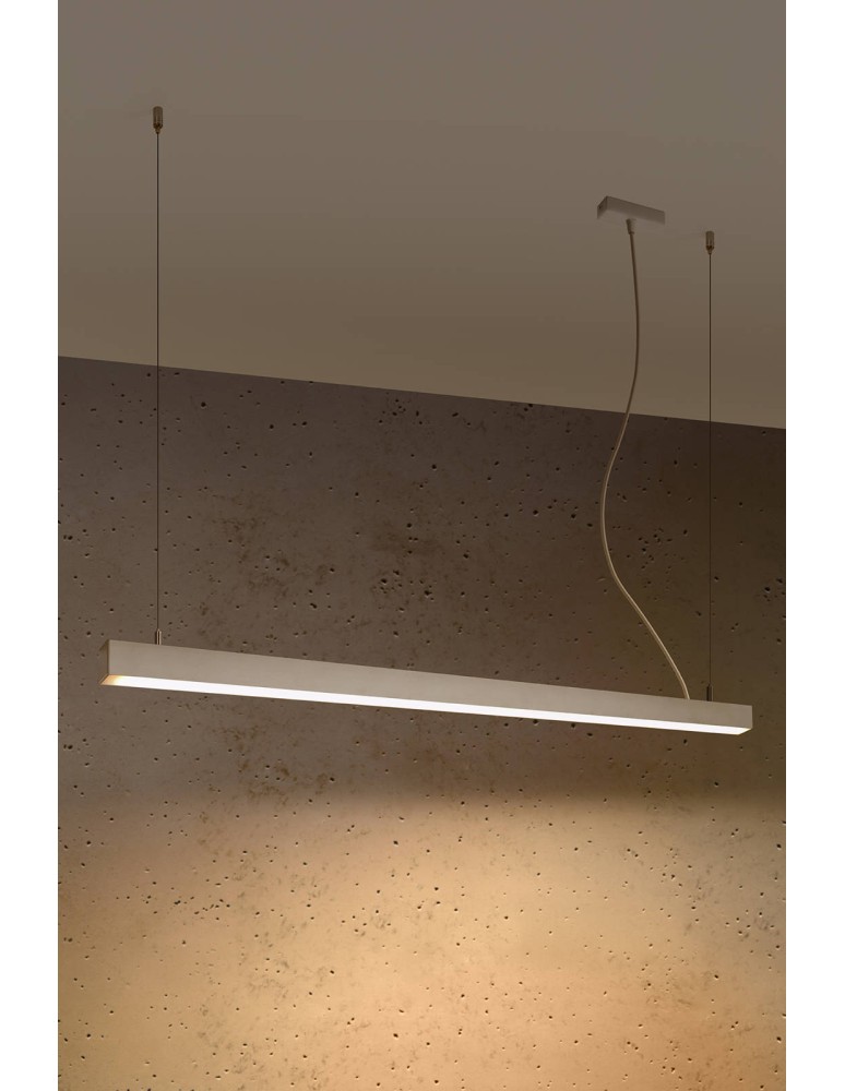 THORO Lampa wisząca PINNE 117 biała 3000K 1xLED TH.065 THORO Lampa wisząca PINNE 117 biała 3000K 1xLED TH.065