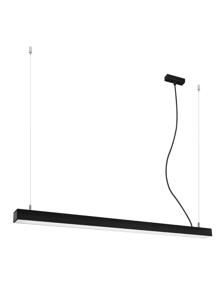 THORO Lampa wisząca PINNE 117 czarna 3000K 1xLED TH.066 THORO Lampa wisząca PINNE 117 czarna 3000K 1xLED TH.066
