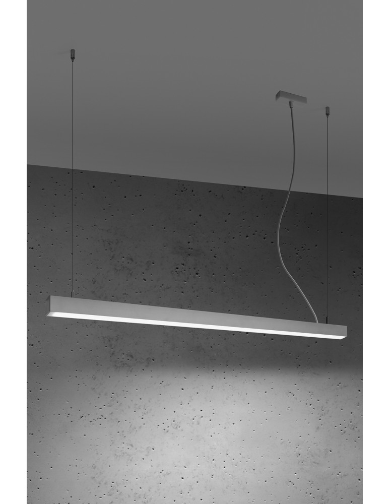 THORO Lampa wisząca PINNE 117 biała 4000K 1xLED TH.068 THORO Lampa wisząca PINNE 117 biała 4000K 1xLED TH.068